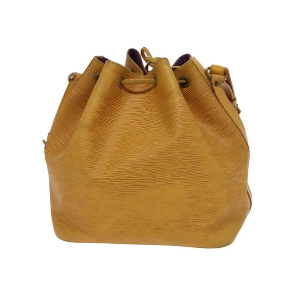 LOUIS VUITTON Epi Petit Noe Shoulder Bag Yellow M44109 LV Auth 118036 - Picture 3 of 15